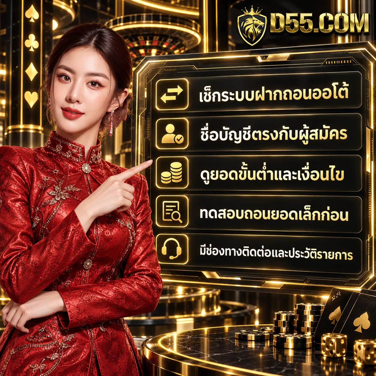 ฝากถอนออโต้คืออะไร? วิธีเช็กระบบฝากถอนก่อนเลือกเว็บบอลสล็อต