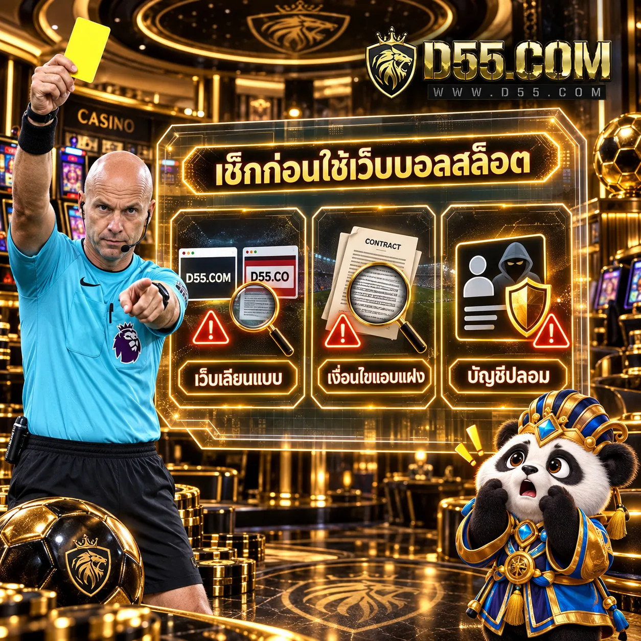 ข้อควรระวังก่อนใช้เว็บบอลสล็อต: เว็บเลียนแบบ เงื่อนไขแอบแฝง และบัญชีปลอม